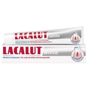 Lacalut White fehérítő fogkrém - 75ml