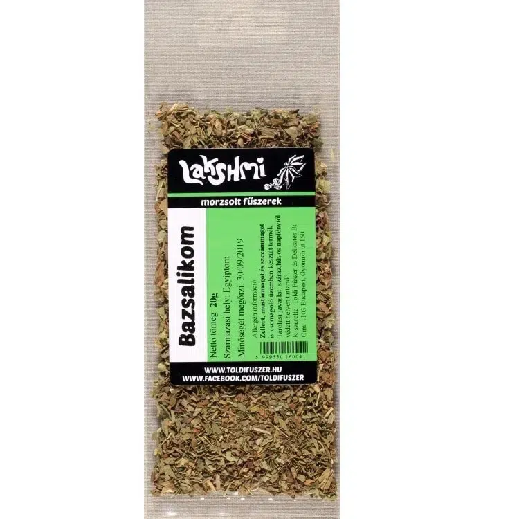 Lakshmy Bazsalikom morzsolt - 20g