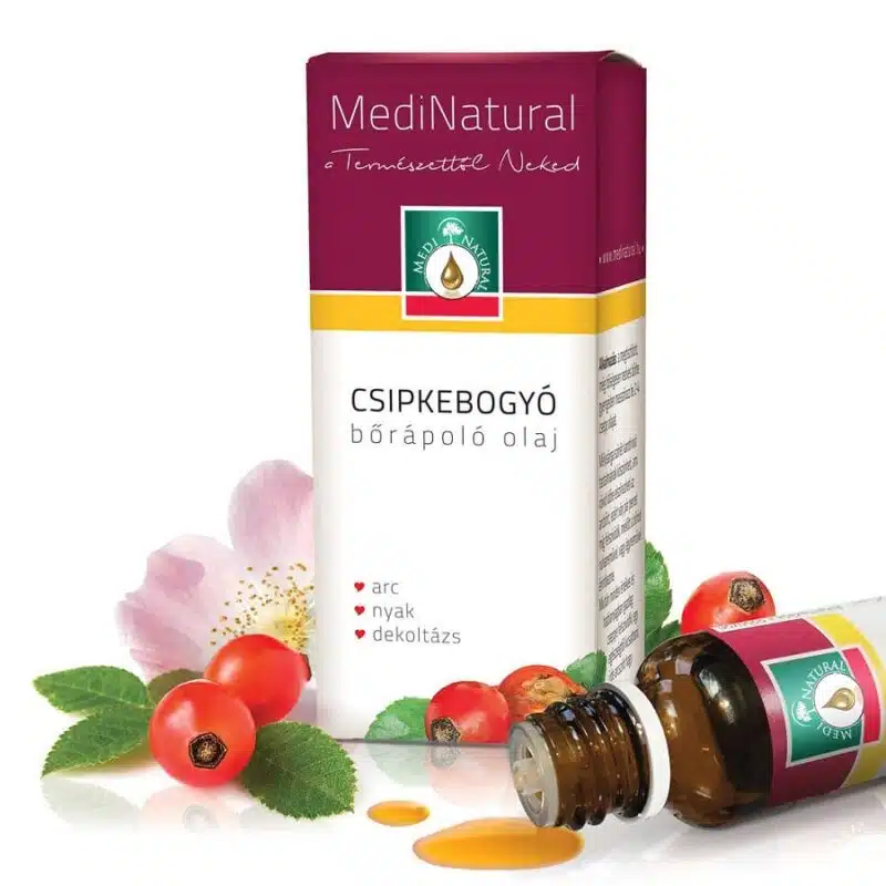 Medinatural Csipkebogyó bőrápoló olaj - 20ml