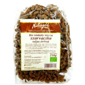 Naturgold bio tészta teljeskiőrlésű szarvacska - 250g