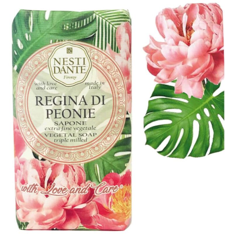 Nesti Dante romantica firenzei- és pünkösdi rózsa szappan - 250 g