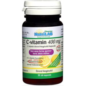 Nutrilab C-vitamin 400mg kapszula