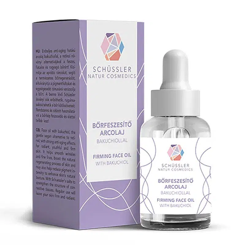 Schüssler bőrsimító arcolaj bakuchiollal - 30ml