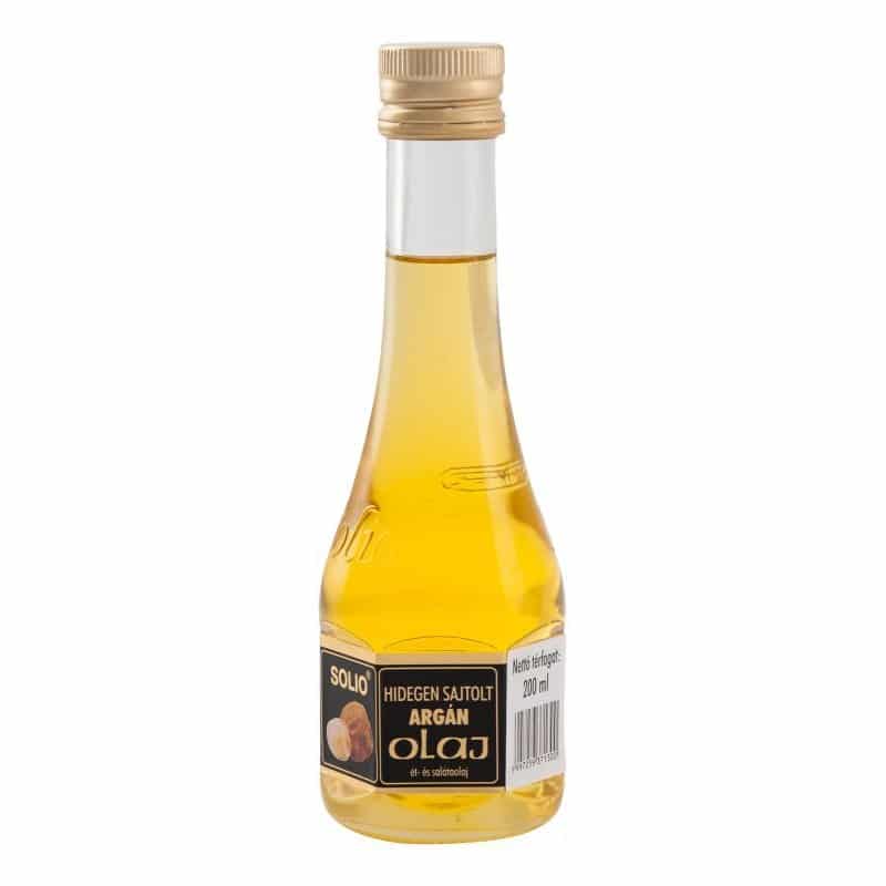 Solio hidegen sajtolt argán olaj - 200ml
