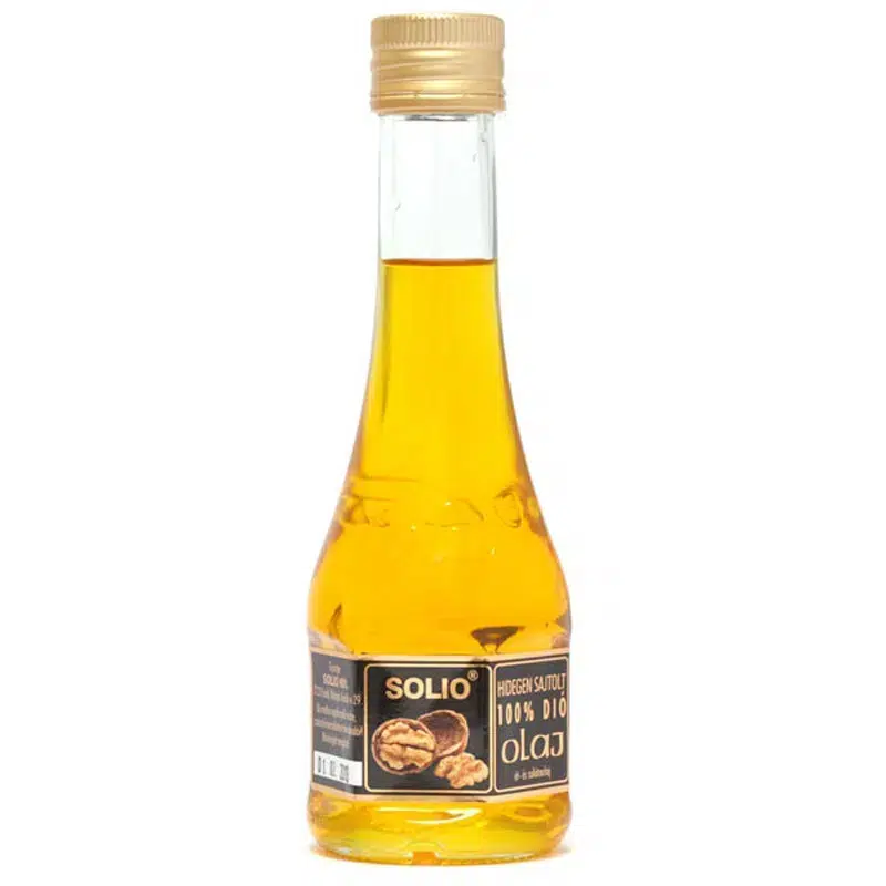Solio Hidegen sajtolt dió olaj - 200 ml