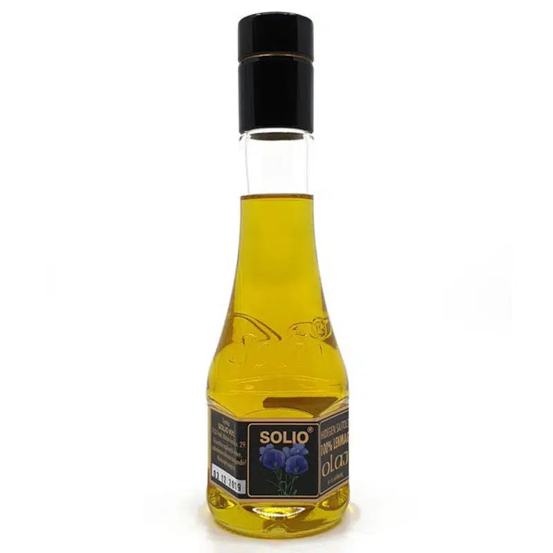 Solio Hidegen sajtolt lenmagolaj - 200ml