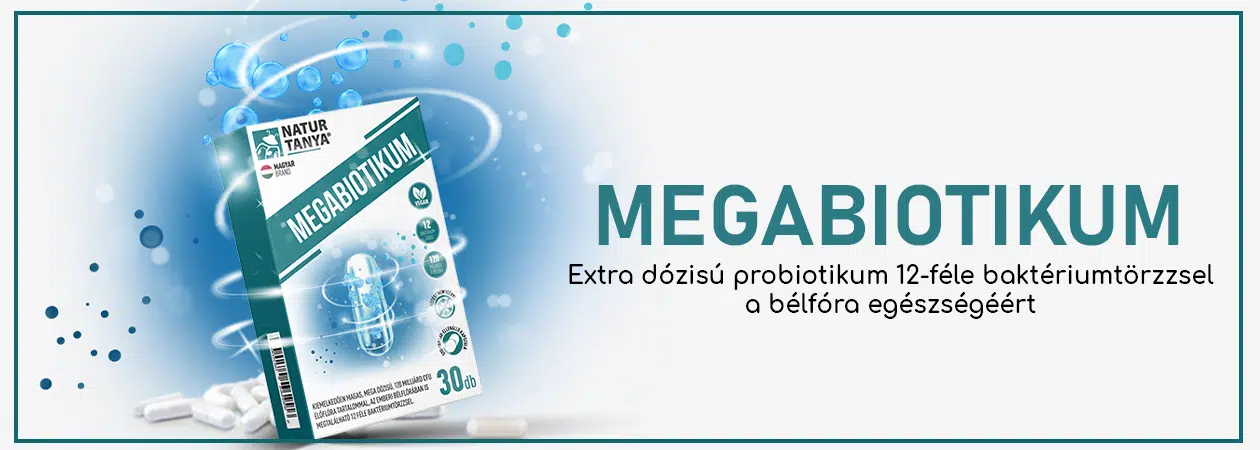 Natur Tanya Megabiotikum Élőflórát tartalmazó kapszula