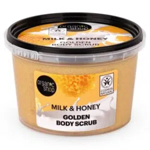 Organic Shop Golden testradír tejjel és mézzel - 250ml