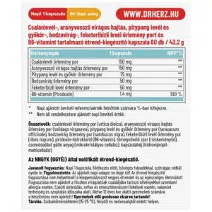 Dr. Herz Méregtelenítő és Salaktalanító kapszula - 60db - Image 2