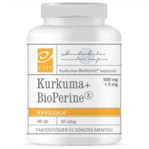 Casa Kurkuma + Bioperin kapszula - 90db