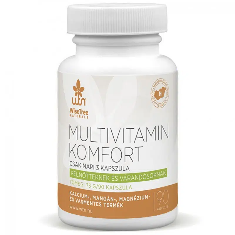 WTN Multivitamin KOMFORT kapszula - 90db