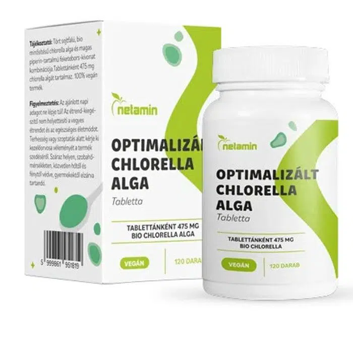 Netamin Optimalizált Chlorella Alga tabletta - 120db