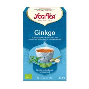 Yogi Bio Ginkgo tea - 17 filter/doboz