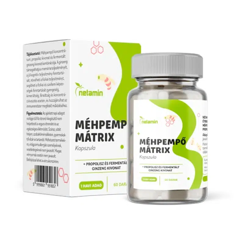 Netamin Méhpempő Mátrix kapszula - 60db