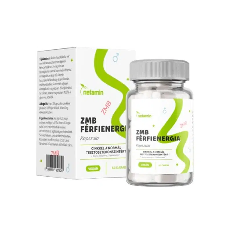 Netamin ZMB Férfienergia kapszula - 60db