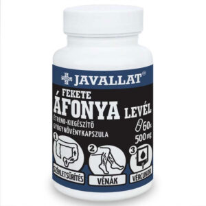 Javallat Fekete áfonya levél kapszula - 60db