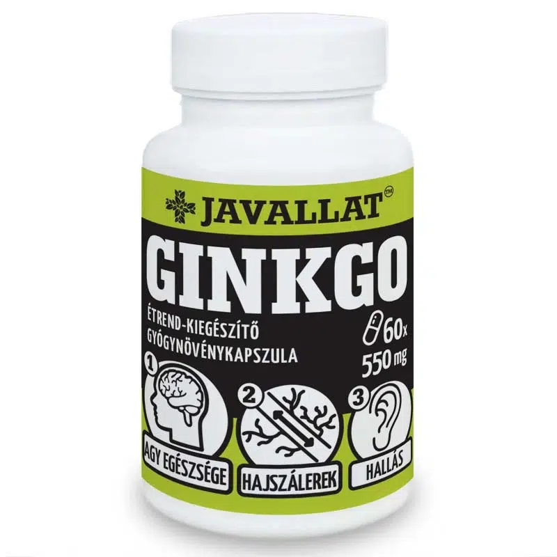 Javallat Ginkgo kapszula