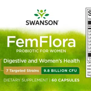 Swanson FemFlora élőflóra nőknek kapszula - 60db - Image 2