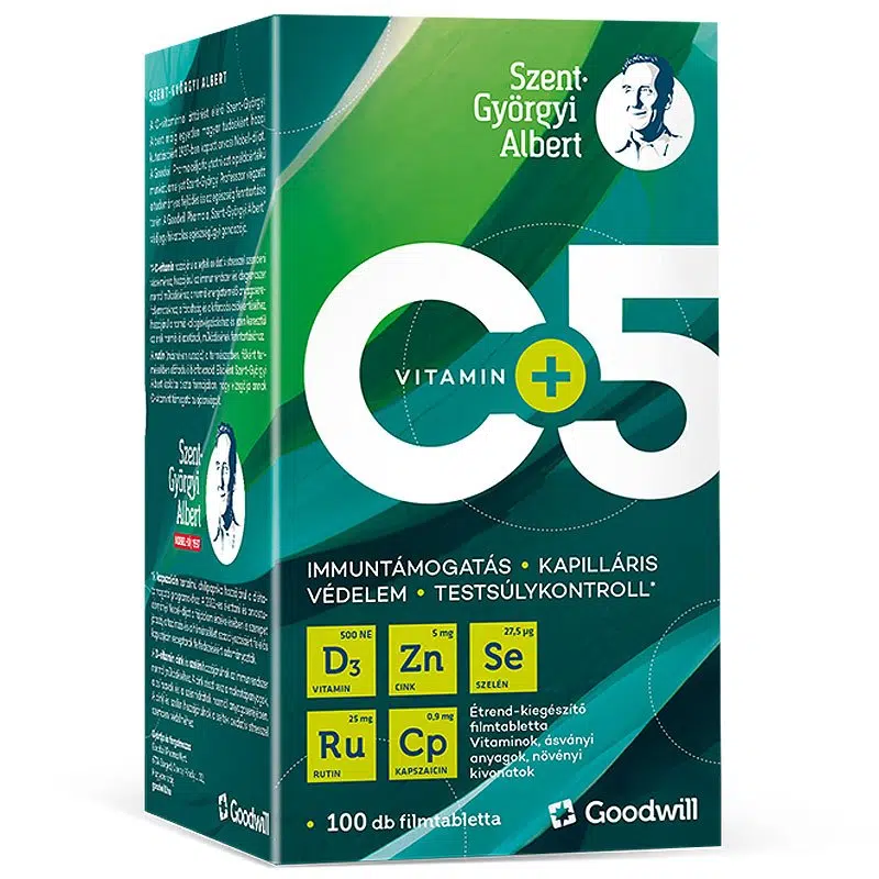 Goodwill Szent-Györgyi Albert C+5 filmtabletta