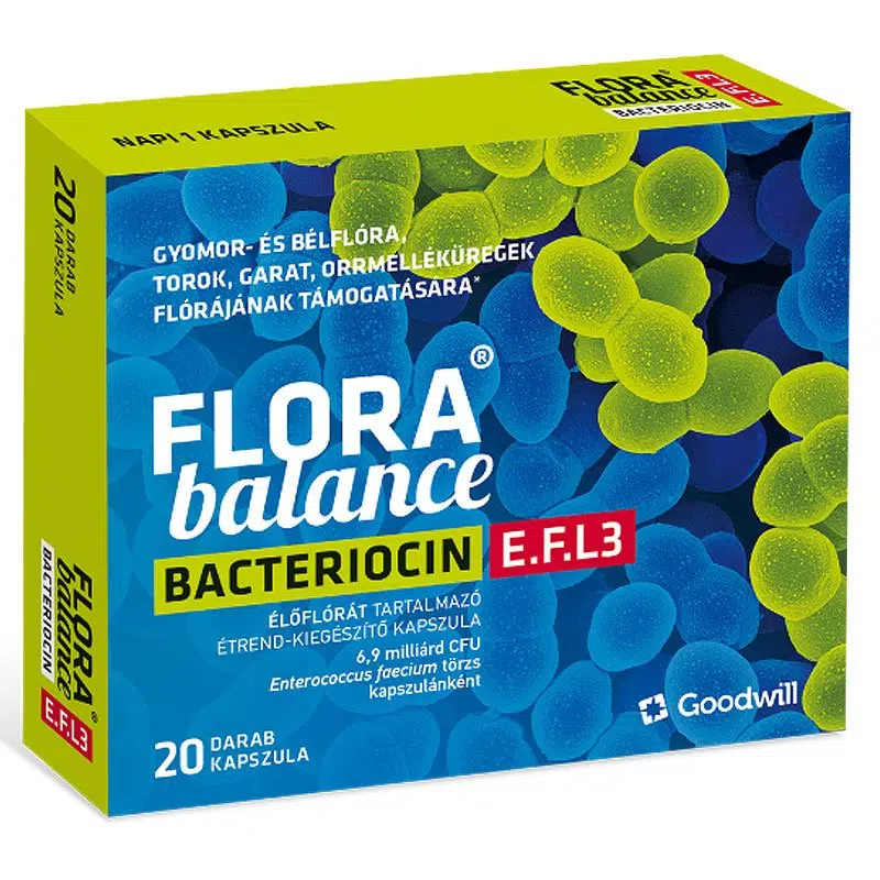 Goodwill Szent-Györgyi Albert Florabalance Bacteriocin élőflórát tartalmazó