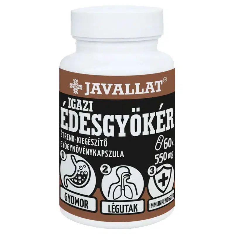 Javallat Igazi édesgyökér kapszula - 60db