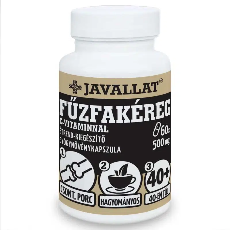 Javallat Fűzfakéreg