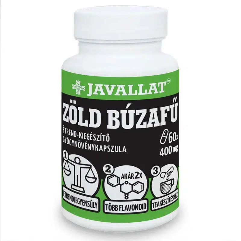 Javallat Zöld búzafű kapszula