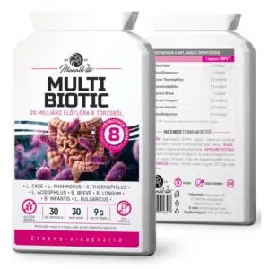 Mannavita Multi Biotic élőflórát tartalmazó kapszula - 30db