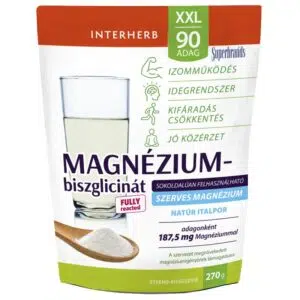 Interherb XXL Magnézium-biszglicinát natúr italpor - 270g