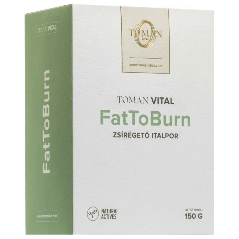Toman Vital FatToBurn zsírégető italpor - 30 csomag
