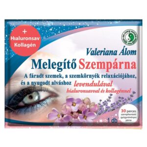 Dr. Chen Valeriana Álom Melegítő szempárna hyaluronnal - 1db