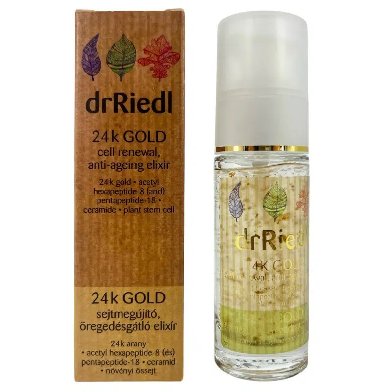 drRiedl 24k Gold sejtmegújító, öregedésgátló elixir