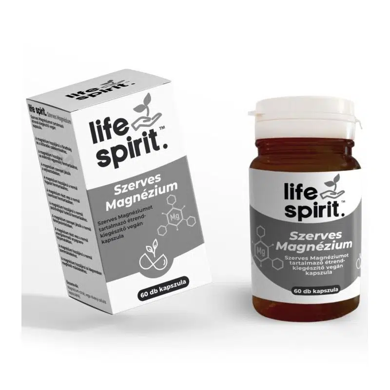 Life Spirit Szerves Magnézium kapszula - 60db
