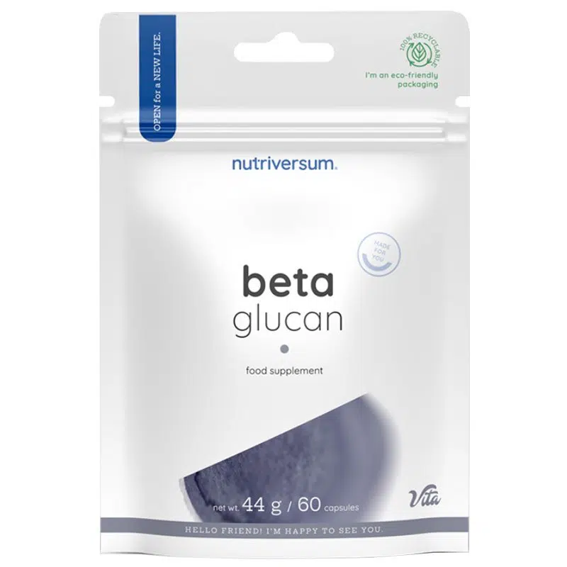 Nutriversum Beta-Glucan kapszula - 60db