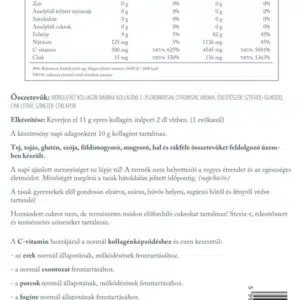Vitaking Kollagén Eper ízű italpor - 330g - Image 2