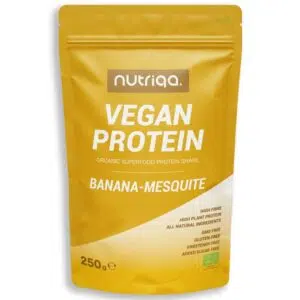 Nutriqa Bio Banán-Mesquite Vegán Proteinmix - 250g