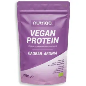 Nutriqa Bio Baobab-Aronia Vegán Proteinmix - 250g