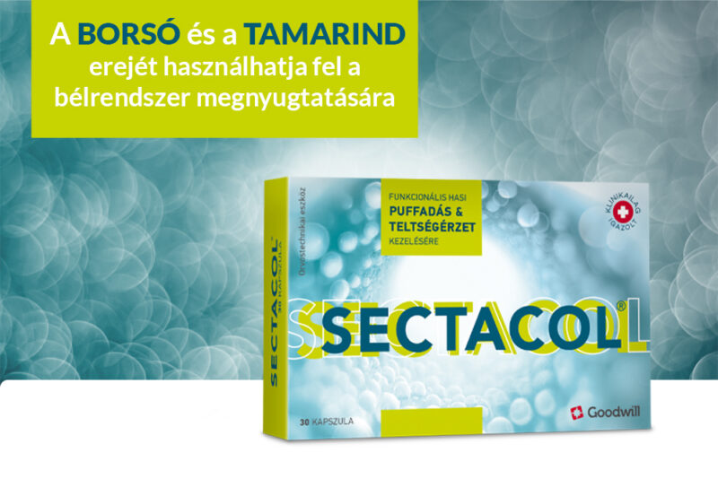 Szövetséges a haspuffadás legyőzésében: Goodwill Sectacol