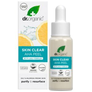 Dr. Organic Skin Clear hámlasztó AHA-komplex-szel - 30ml