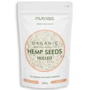 Nutriqa Bio Hántolt kendermag - 125g