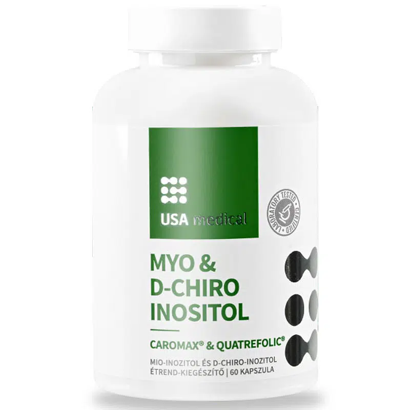 USA Medical Myo & D-Chiro Inositol kapszula - 60db