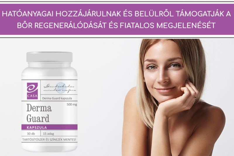Vitaminnal a káros UV-sugarak ellen: bemutatkozik a Casa Derma Guard kapszula