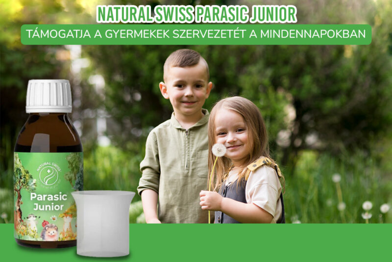 Parasic Junior: 8 gyógynövény ereje folyékony formában