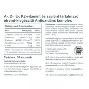 Vitaking Antioxidáns Komplex kapszula - 30db - Image 2