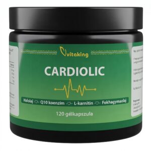 Vitaking Cardiolic Formula gélkapszula - 120db