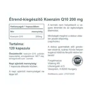 Vitaking Q10 200mg kapszula - 120db - Image 2
