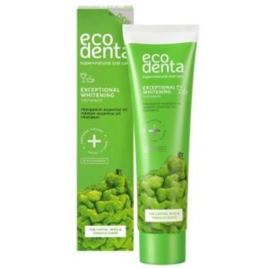 Ecodenta Fehérítő fogkrém Bergamot és Citromolajjal - 100ml