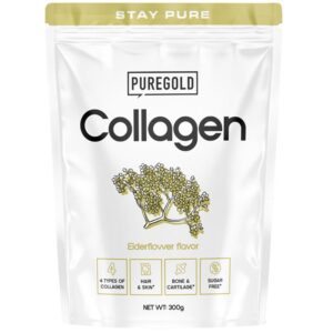 Pure Gold Collagen Marha kollagén italpor bodza - 300g