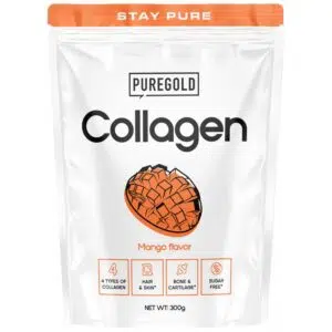 Pure Gold Collagen Marha kollagén italpor mangó - 300g