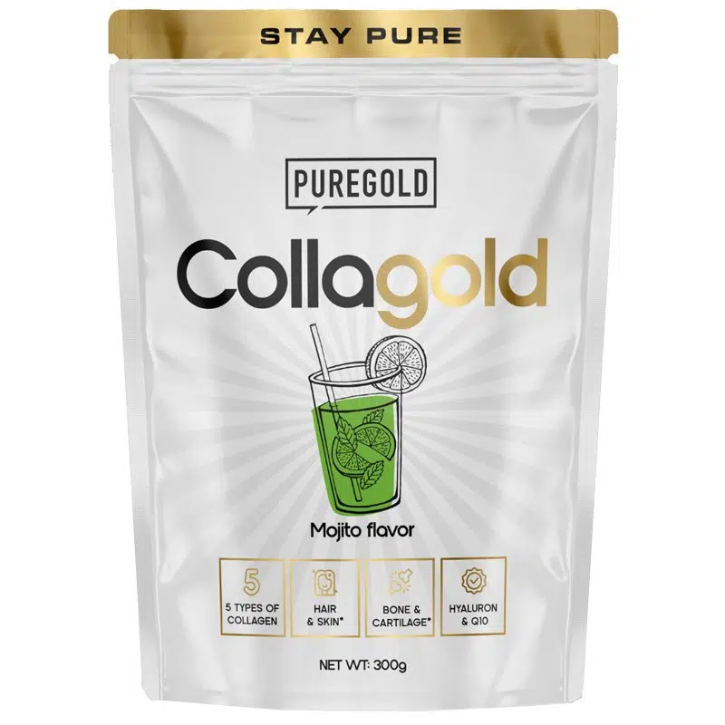 Pure Gold CollaGold Komplex Marha és Hal kollagén italpor Mojito - 300g